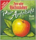Höhl Apfelsaft klar 6/1,0 L